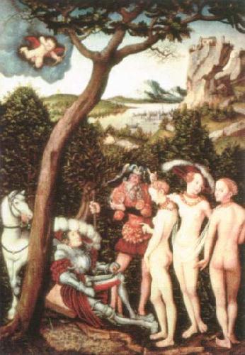 CRANACH, Lucas the Elder the judgment of paris